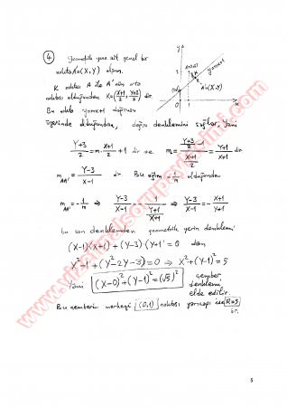 Analitik Geometri-2 Final Soruları Ve Cevapları