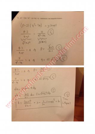 Kısmi Türevli Dif. Denklemler Final Soruları Ve Cevapları