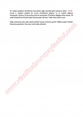 Ekstraktif Metalurji Prensibleri Final Soruları Ve Cevapları