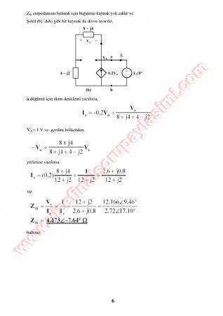 Elektrik Devreleri-2 Vize Soruları Ve Cevapları-2013