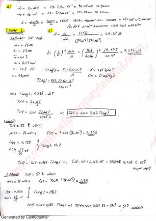 Makina Elemanları -2 Vize Soruları Ve Cevapları
