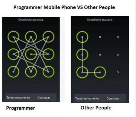Programmer Mobile Phone and Other People