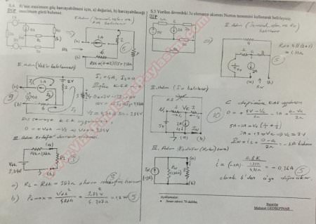 E.E.M. Temelleri -2 Vize Soruları ve Cevapları