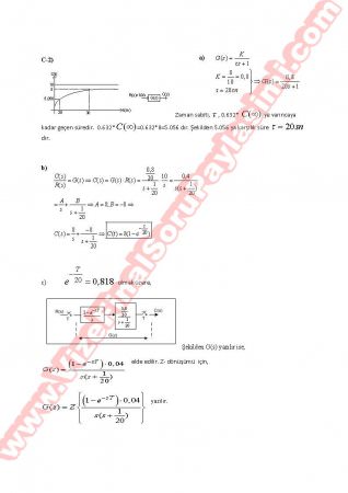 Otomatik Kontrol Vize Soruları Ve Cevapları