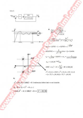 Otomatik Kontrol Vize Soruları Ve Cevapları
