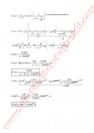 Otomatik Kontrol Vize Soruları Ve Cevapları