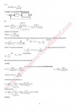 Otomatik Kontrol Final Soruları Ve Cevapları-2014