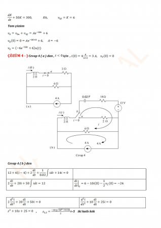 Elektrik Devreleri-1 Final Soruları Ve Cevapları
