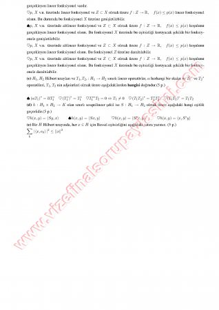 Fonksiyonel Analiz-2 Final Soruları Ve Cevapları-2011