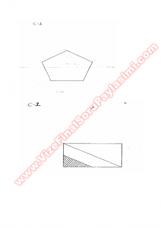 Teknik Resim Final Soruları