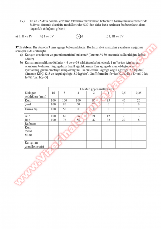 Yapı Malzemeleri Final Soruları -2004