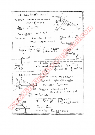 Yapı Statiği Final Soruları -2005