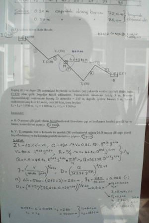 Su Kaynakları -2 Sınav Soruları ve Çözümleri