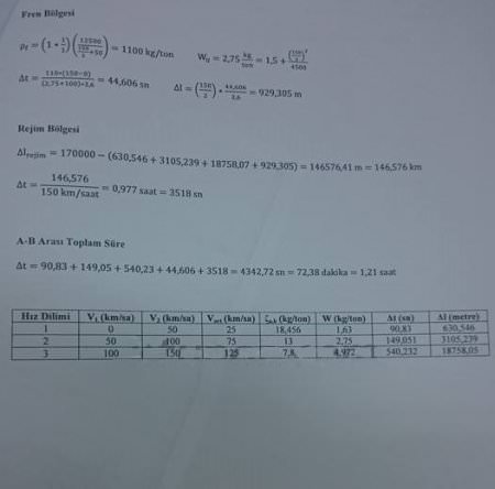 Ulaşım -2 Dersi Final Soruları ve Cevapları