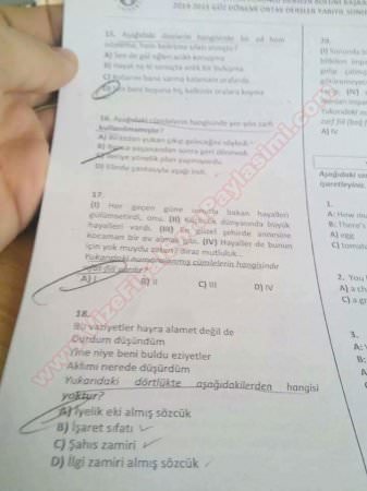 Ortak Dersler Final Soruları