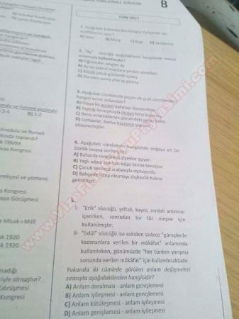 Ortak Dersler Final Soruları