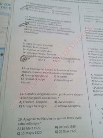 Ortak Dersler Final Soruları