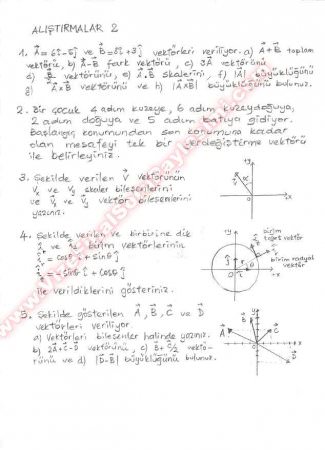 Fizik Alıştırma Soruları