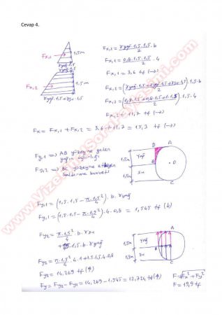 Akışkanlar Mekaniği Vize Cevapları 2015