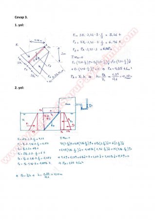 Akışkanlar Mekaniği Vize Cevapları 2015