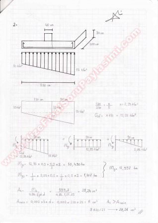 Betonarme 2 Final Soruları -2013