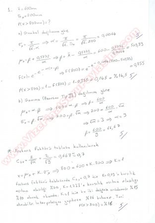 İstatistik Final Cevapları -2015