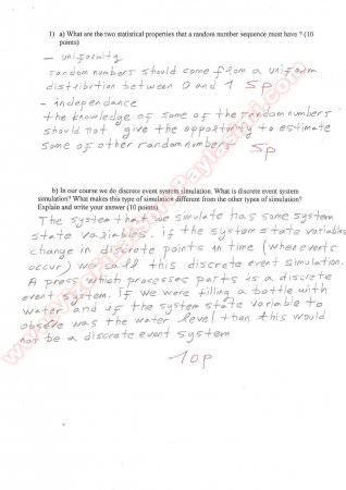 Simülasyon Vize Soru Ve Cevapları