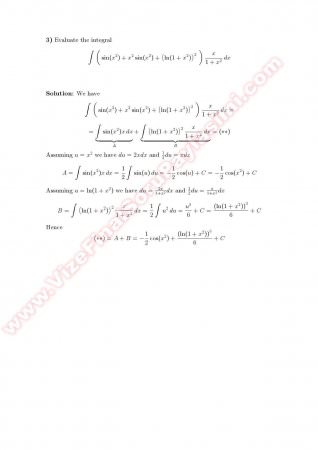 Calculus1 Midterm2 Solutions