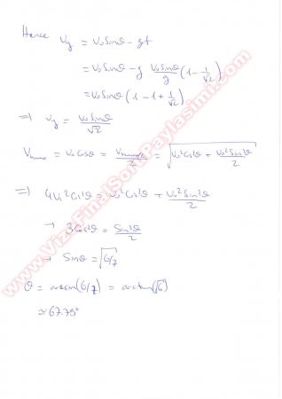 General Physics 1 Midterm Solutions Summer -2014