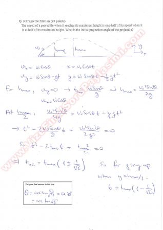 General Physics 1 Midterm Solutions Summer -2014