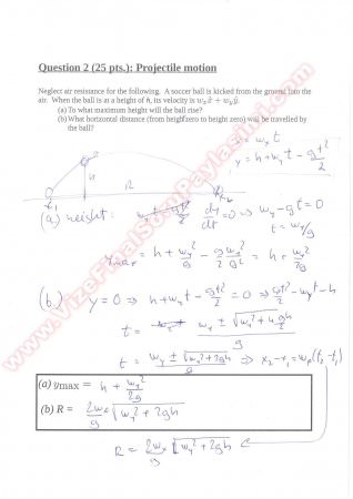 General Physics 1 Midterm Solutions