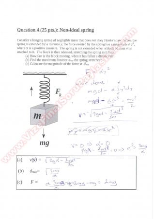 General Physics 1 Midterm Solutions