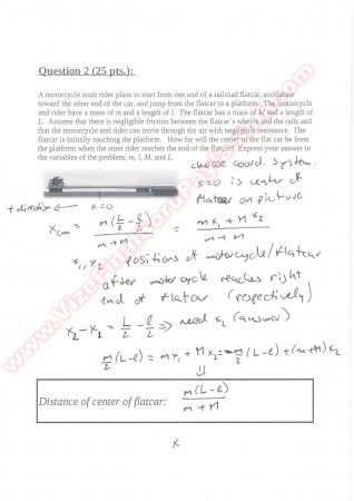 General Physics 1 Midterm2 Solutions