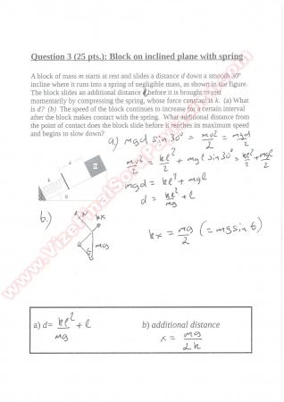 General Physics 1 Midterm2 Solutions