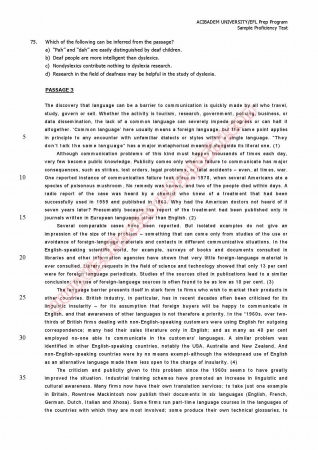 Acıbadem Üniversitesi İngilizce Muafiyet Soruları - 2