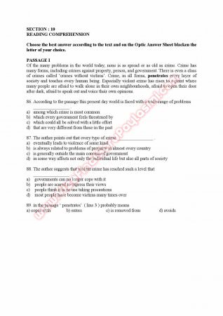 Ankara Üniversitesi İngilizce Muafiyet Soruları Ve Cevapları