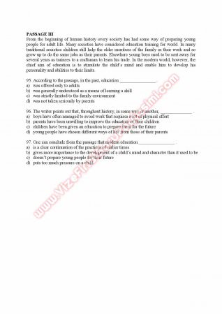 Ankara Üniversitesi İngilizce Muafiyet Soruları Ve Cevapları