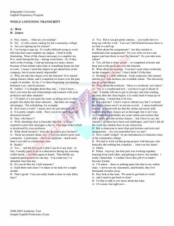 Bahçeşehir Üniversitesi İngilizce Muafiyet Soruları Ve Cevapları