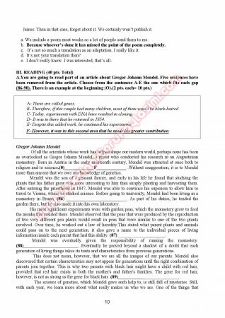 Gaziantep Üniversitesi İngilizce Muafiyet Soruları Ve Cevapları -2