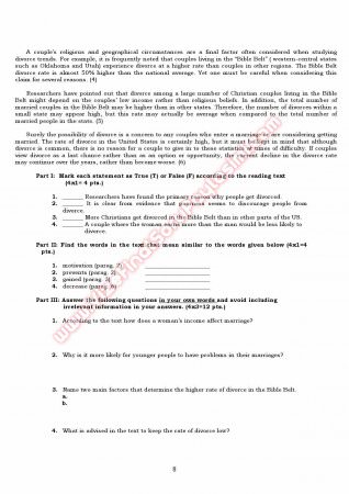 Okan Üniversitesi İngilizce Muafiyet Soruları