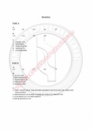 Uludağ Üniversitesi İngilizce Muafiyet Soruları