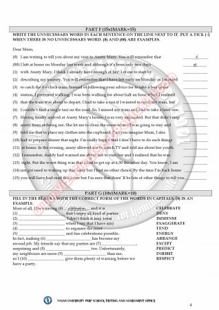 Uludağ Üniversitesi İngilizce Muafiyet Soruları -2