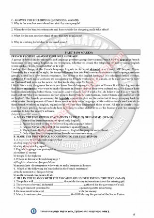 Uludağ Üniversitesi İngilizce Muafiyet Soruları -2