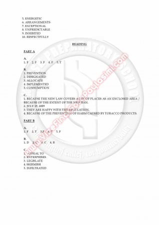 Uludağ Üniversitesi İngilizce Muafiyet Soruları -2