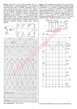 Güç Elektroniği Bütünleme Soruları -2012