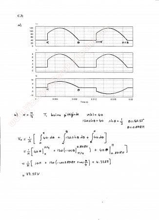 Güç Elektroniği Final Soruları Çözümleri -2014