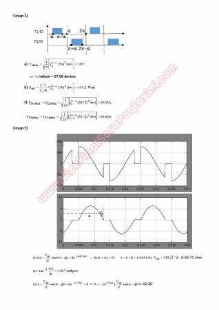 Güç Elektroniği Devreleri Final Soruları ve Cevapları -2015