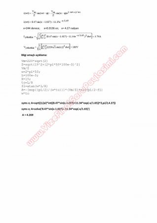 Güç Elektroniği Devreleri Final Soruları ve Cevapları -2015