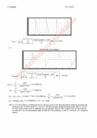 Güç Elektroniği Devreleri Vize Soruları ve Cevapları -2013