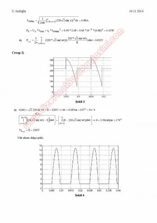 Güç Elektroniği Devreleri Vize Soruları ve Cevapları -2014